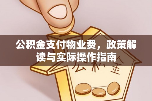 乌兰浩特公积金支付物业费，政策解读与实际操作指南