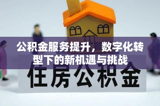 乌兰浩特公积金服务提升，数字化转型下的新机遇与挑战