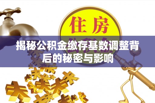 乌兰浩特揭秘公积金缴存基数调整背后的秘密与影响