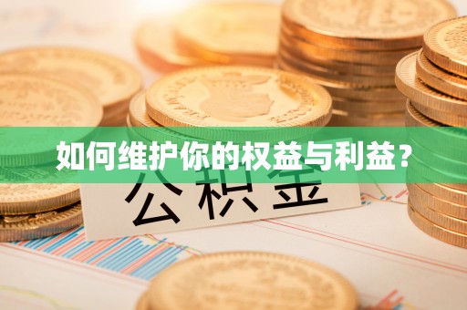 乌兰浩特如何维护你的权益与利益？